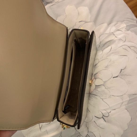 Michael Kors Gusset Crossbody/Clutch, Champagne - Picture 4 of 7